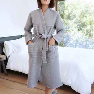 Quince Organic Turkish Waffle Robe